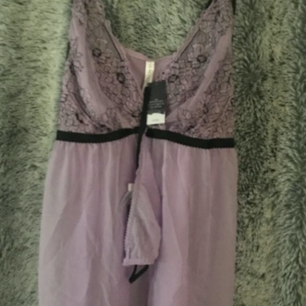 Cacique Lavender 2-Piece Nightie Size 18/20